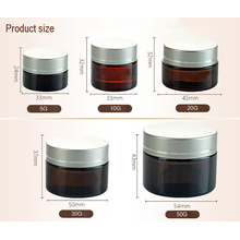 Cosmetic Jar Seal with Plastic Lid (NBG17)